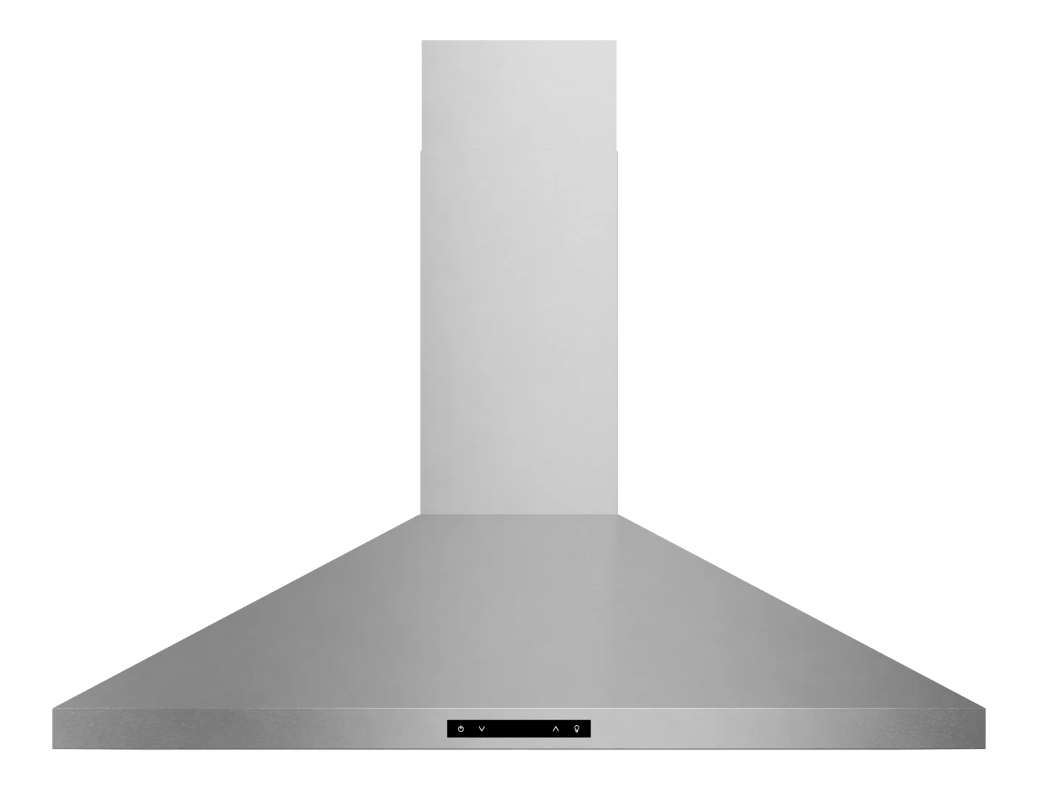 36 Inch Contemporary Wall Mount Pyramid Shape Range Hood