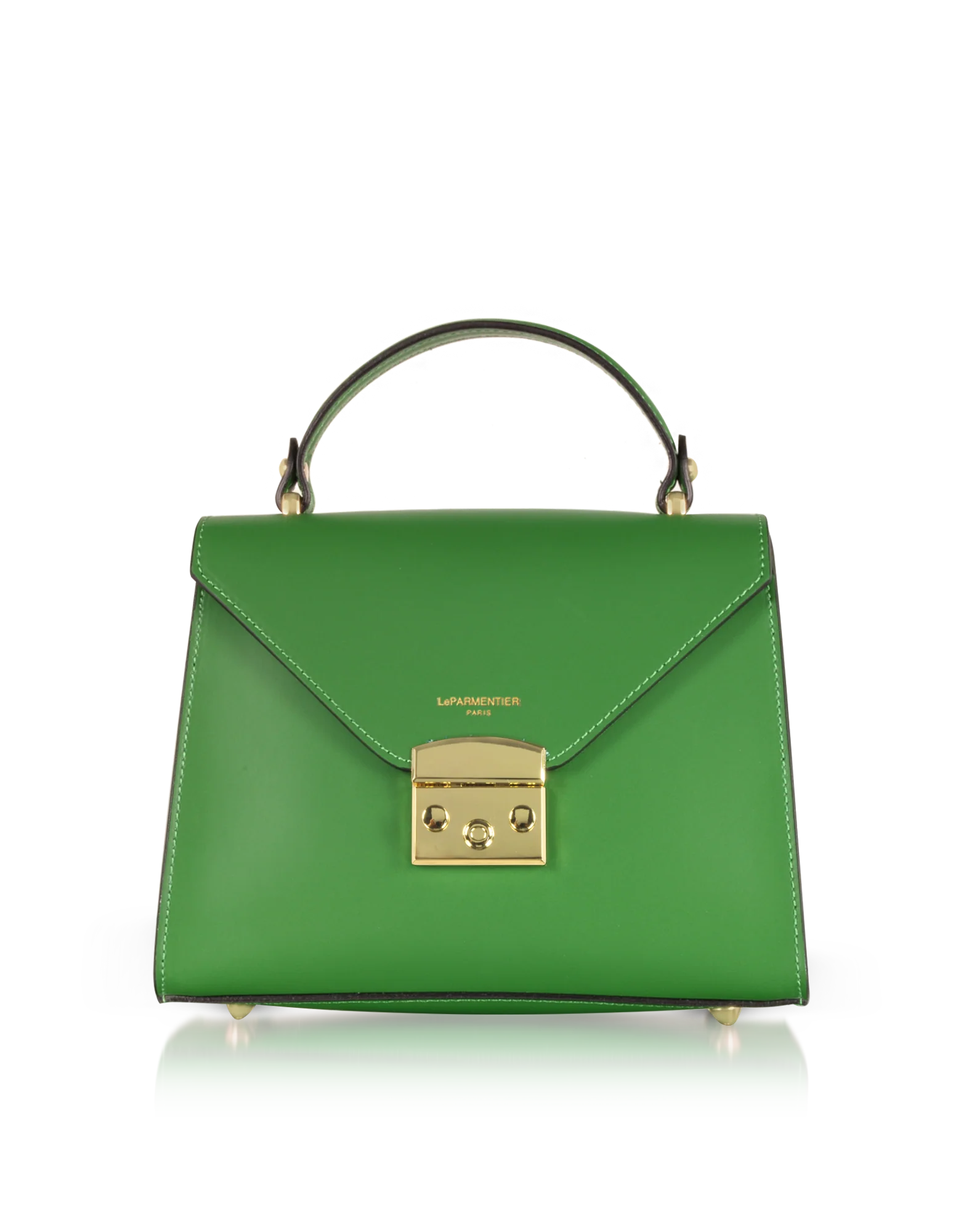 Peggy Leather Top Handle Satchel Bag