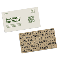 Free letter stick (Open to users willing to share moment)