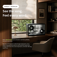 MorningBlues Lyric SonicGlass A1 Speaker