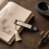 Handcrafted Silk Suzhou Embroidery Bookmark – Peony | Chinese Art Keepsake