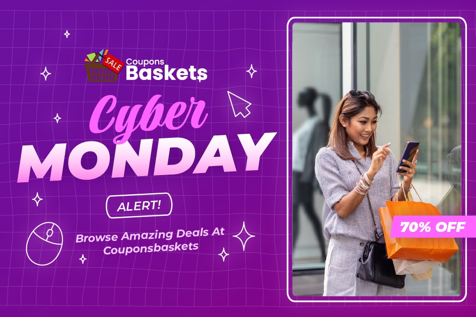 Cyber Monday Alert! Browse Amazing Deals At Couponsbaskets